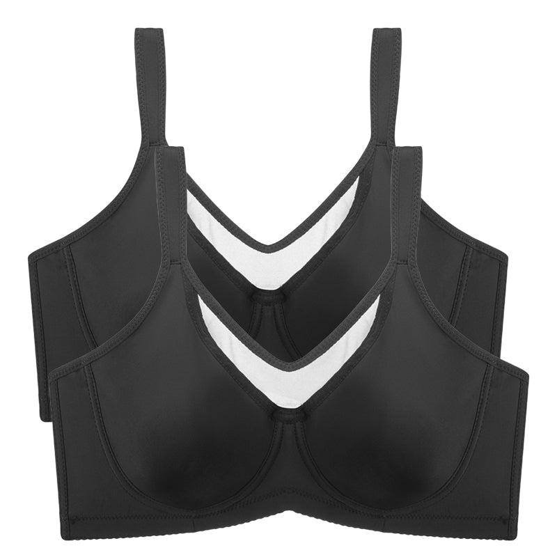 ๐ Last Day Special Price $ 19.99 ! ๐Women's Plus Size Cooling Full Coverage Minimizer Bra