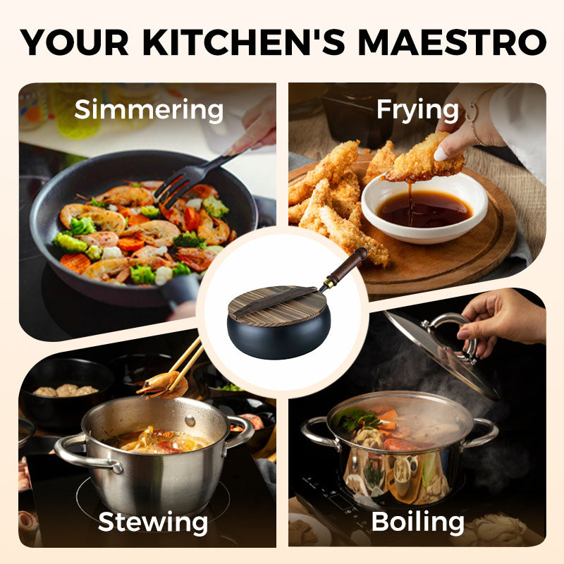 ⏳Limited-time 49% Off⏰Elevate Your Cooking With Uncoated Thick Iron Pot🍲✨