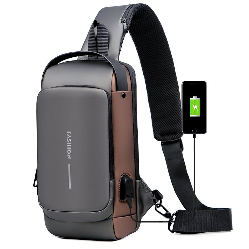 🎒 50% OFF! 🔥 Sports Crossbody Bag with USB Charging Port – Anti-Theft, Practical & Lightweight – Perfect for Travel, Commuting & Outdoor Activities ⚡