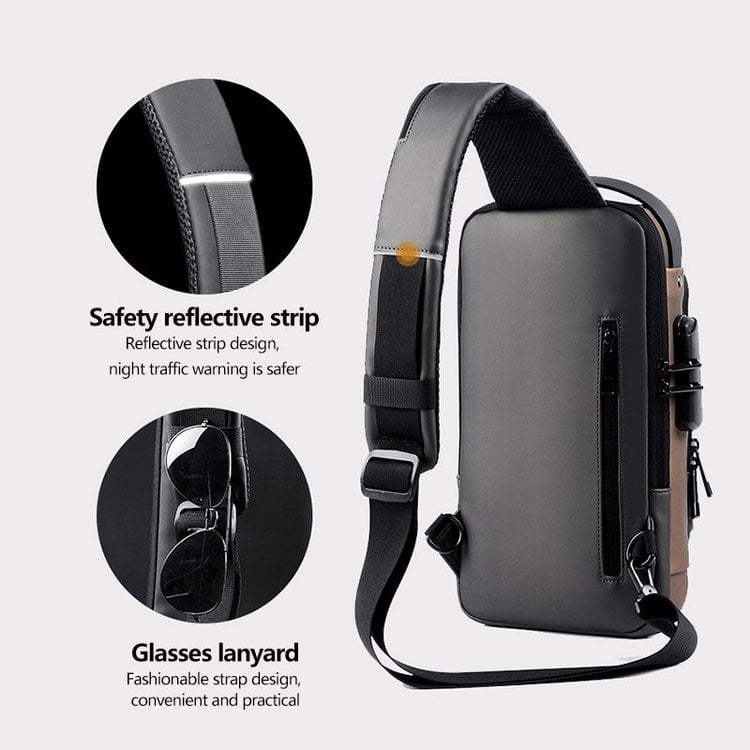 🎒 50% OFF! 🔥 Sports Crossbody Bag with USB Charging Port – Anti-Theft, Practical & Lightweight – Perfect for Travel, Commuting & Outdoor Activities ⚡