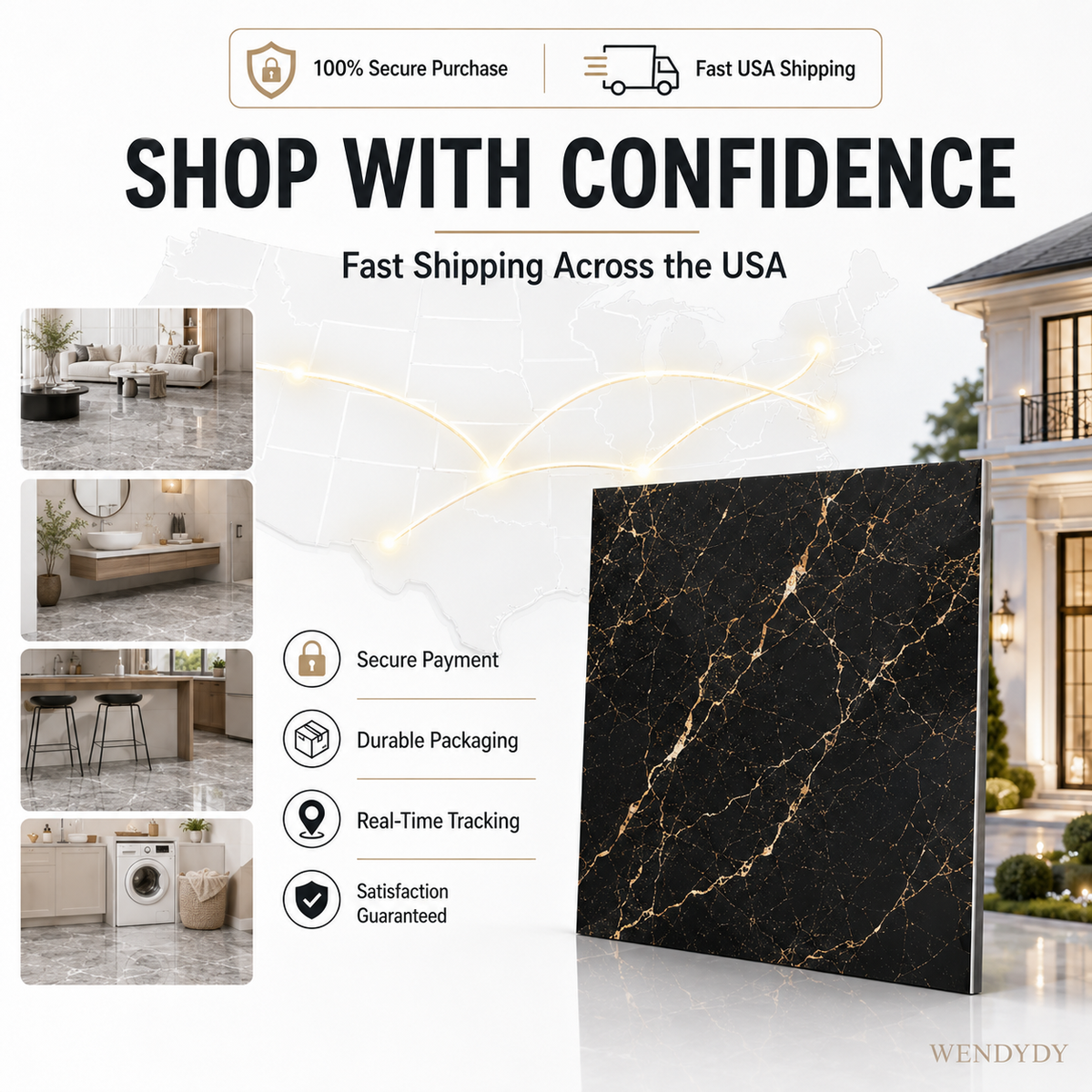 🧱 LIMITED-TIME 50% OFF! ✨ Self-Adhesive Floor Tile – Thickened, Waterproof, Peel & Stick ✨