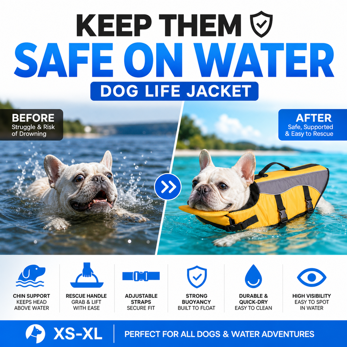 Professional Pet Life Jacket