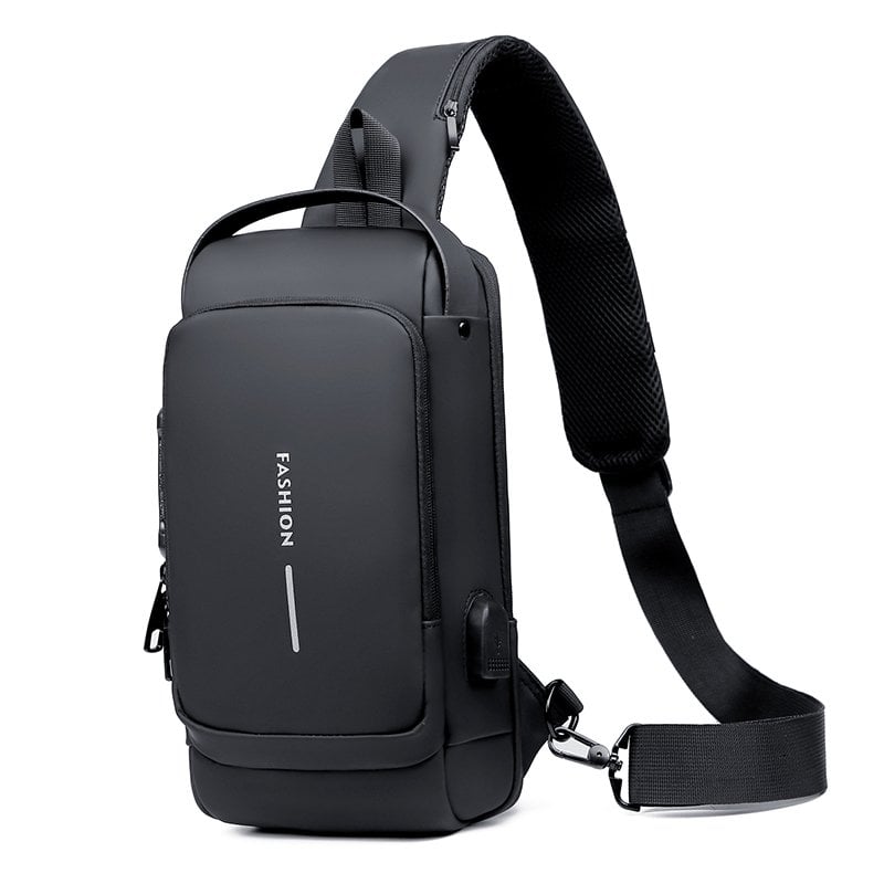 🎒 50% OFF! 🔥 Sports Crossbody Bag with USB Charging Port – Anti-Theft, Practical & Lightweight – Perfect for Travel, Commuting & Outdoor Activities ⚡