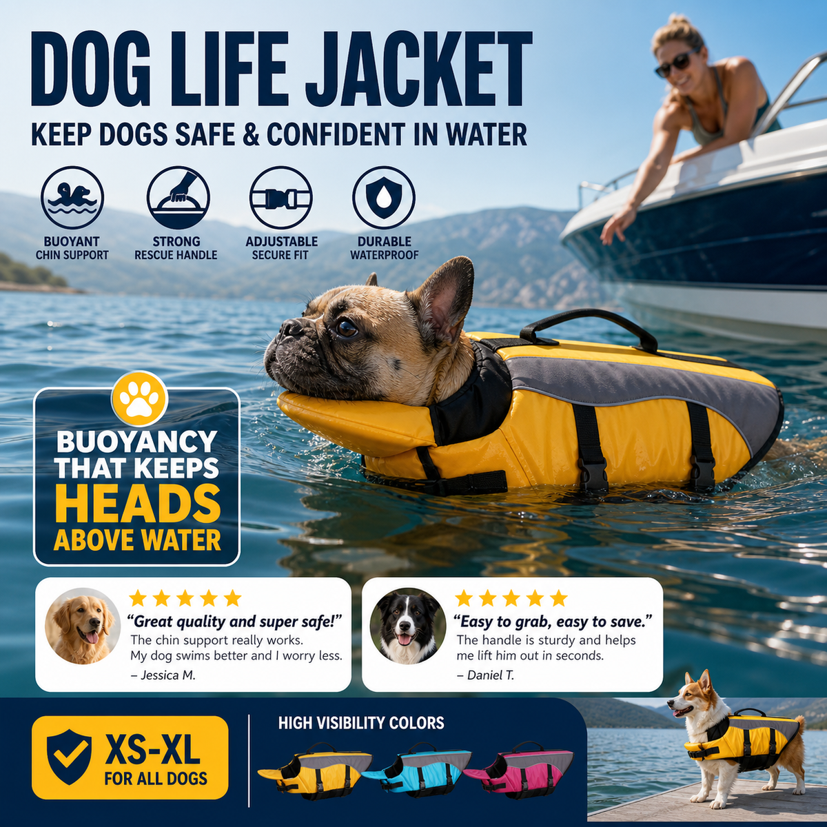 Professional Pet Life Jacket
