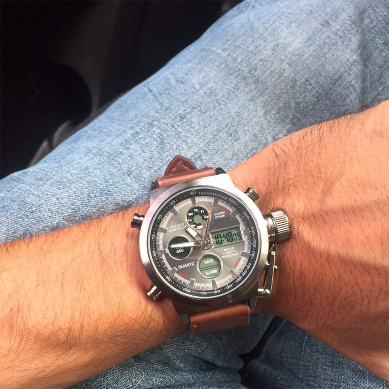 ⏳Time-limited Special⌛Vintage Dual-Display Waterproof Mechanical Watch