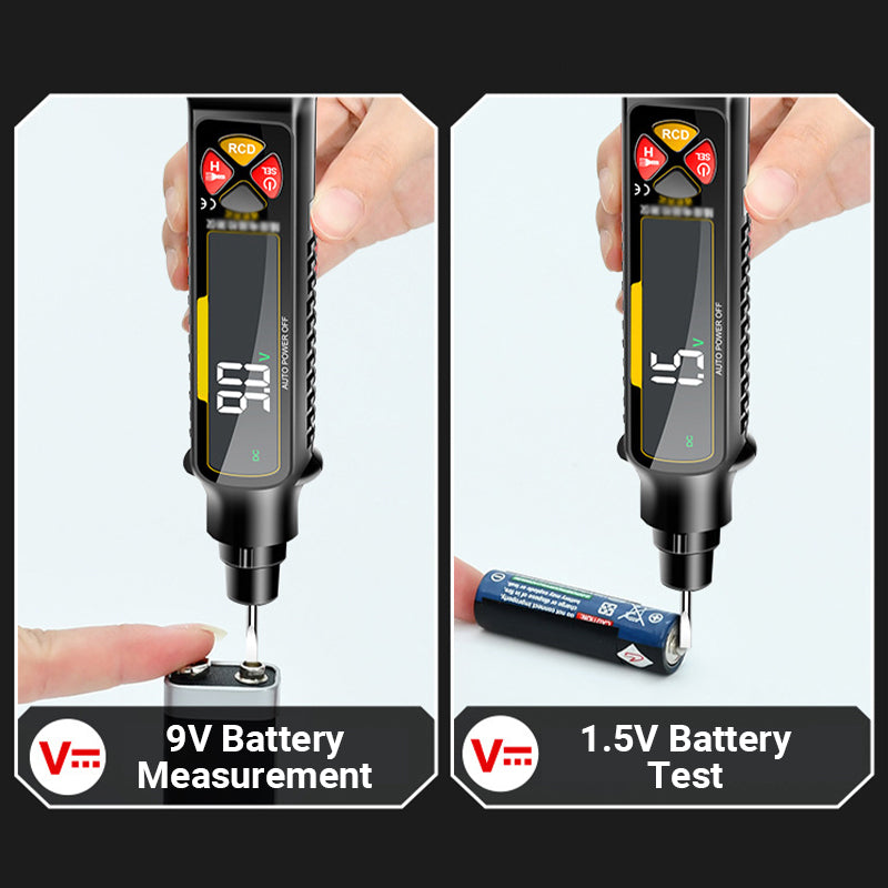 ⚡ 50% OFF NOW! 🧠 Smart Power Measuring Pen – Voltage Tester, Non-Contact & Multi-Function Detection 🔍