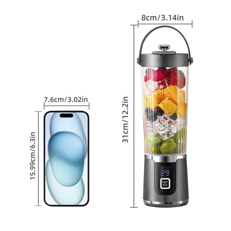 🏖️🍹Summer Hot Sale - Up to 50% OFF⚡50K+ SOLD!🎁Wireless Portable Juicer with 10 Blades