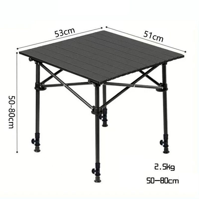 🌄New arrival 49% OFF!🏕️ Portable Camping Table – Folding, Carbon Steel, Quick Setup🪑