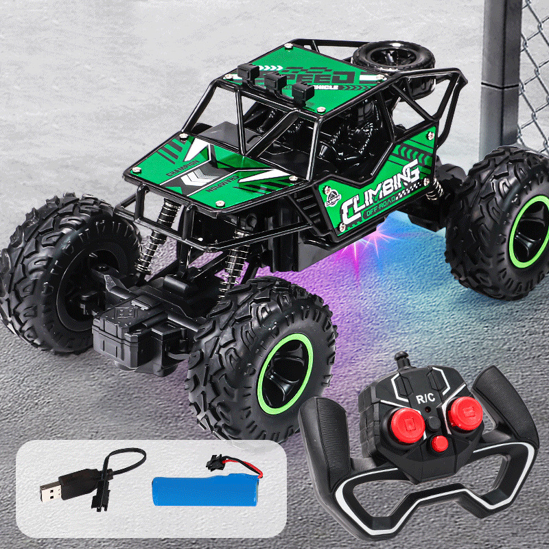 🚗 LIMITED-TIME 50% OFF! 💥 Remote Control Off-Road Car – All-Terrain Climber, 2.4GHz, Anti-Collision Frame ✨