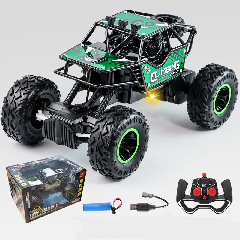 🚗 LIMITED-TIME 50% OFF! 💥 Remote Control Off-Road Car – All-Terrain Climber, 2.4GHz, Anti-Collision Frame ✨