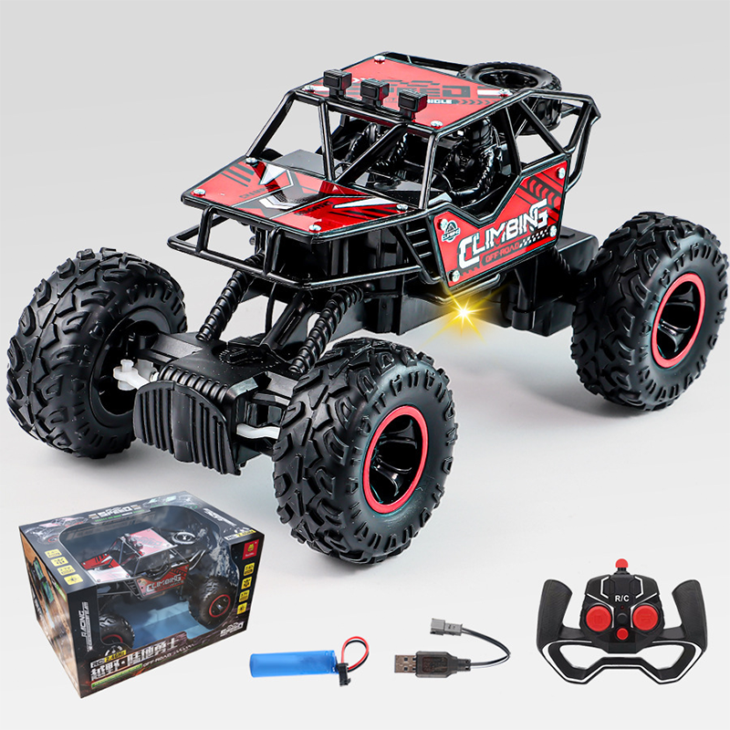 🚗 LIMITED-TIME 50% OFF! 💥 Remote Control Off-Road Car – All-Terrain Climber, 2.4GHz, Anti-Collision Frame ✨