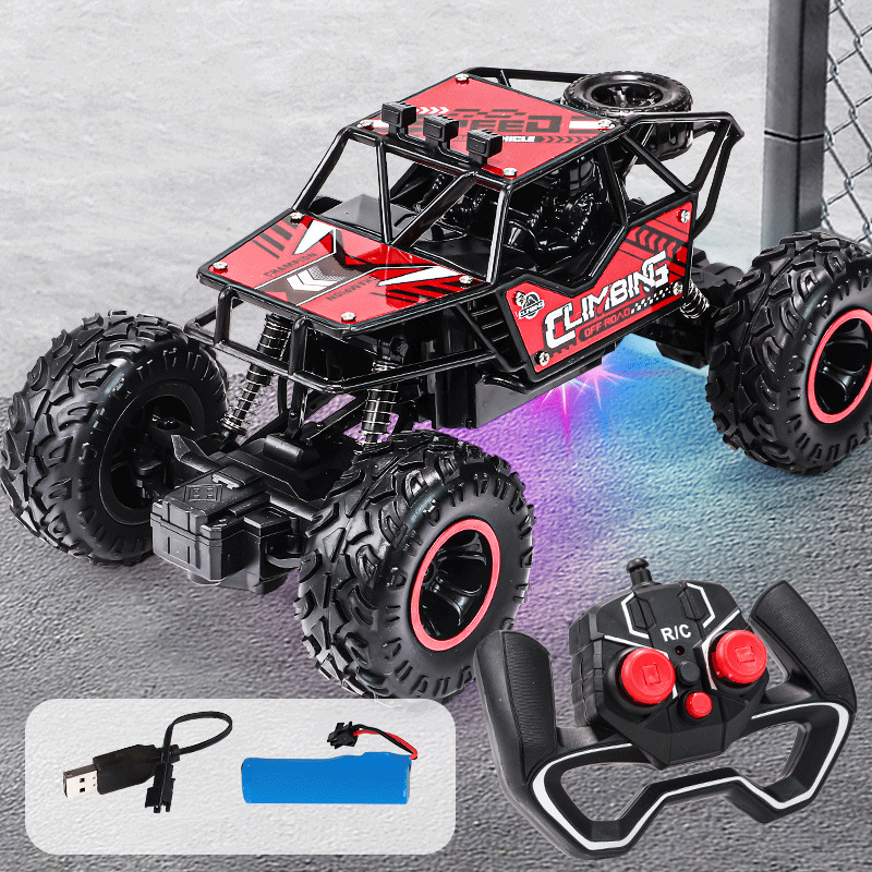 🚗 LIMITED-TIME 50% OFF! 💥 Remote Control Off-Road Car – All-Terrain Climber, 2.4GHz, Anti-Collision Frame ✨