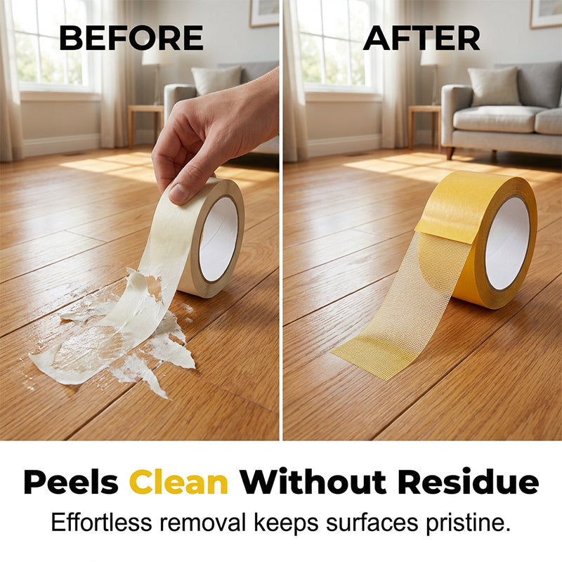 🔥LAST DAY SALE ONLY $ 11.99!!🔥StikPro Heavy-Duty Double-Sided Tape💪 Super Strong & Waterproof!✅ Leaves No Residue | Removable Yet Reliable✅Perfect for Carpets, Wallpaper, Balloons & Renters’ Quick Fixes 🏡🇬🇧🎉