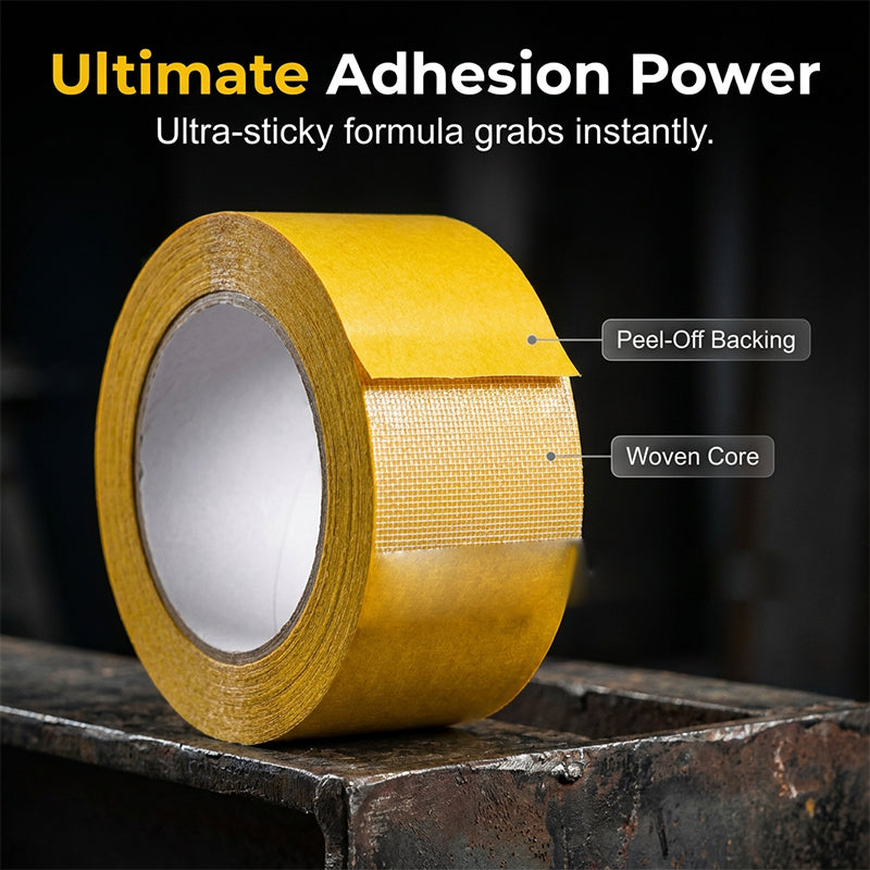 🔥LAST DAY SALE ONLY $ 11.99!!🔥StikPro Heavy-Duty Double-Sided Tape💪 Super Strong & Waterproof!✅ Leaves No Residue | Removable Yet Reliable✅Perfect for Carpets, Wallpaper, Balloons & Renters’ Quick Fixes 🏡🇬🇧🎉