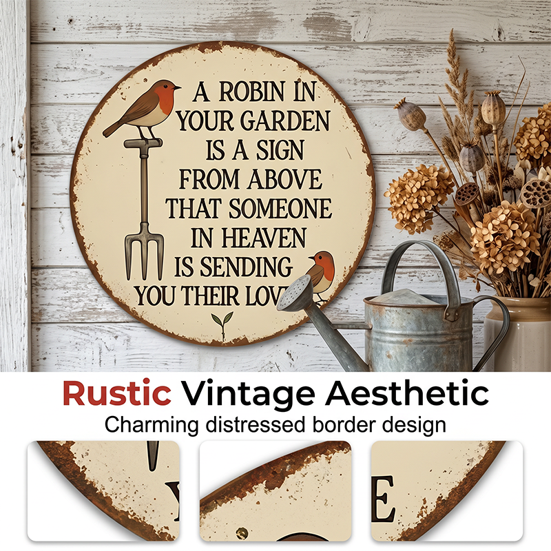 ‼️50K+ SOLD💕🖼️Vintage Wooden Wall Hanging Decor🌿Retro Rustic Wood Art Plaque Farmhouse Bedroom Living Room Wall Ornament🇬🇧