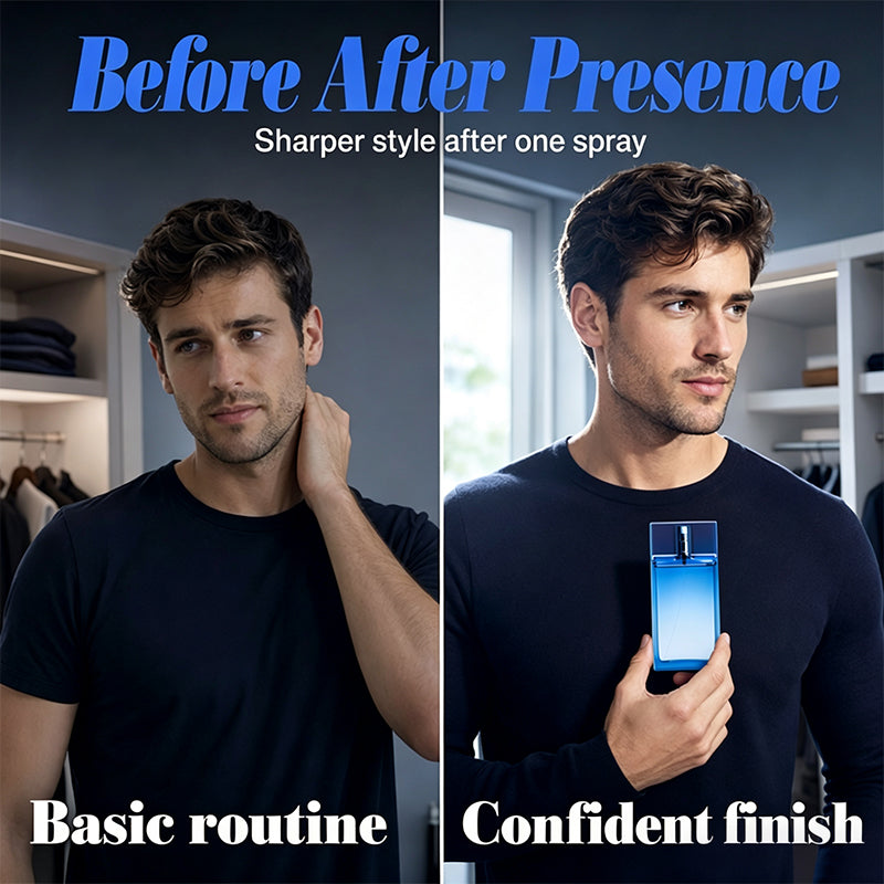 🧴50% OFF NOW ! 🌊Men Woody Aquatic Eau de Parfum 90ml – long-lasting citrus woody scent, elegant masculine aroma, luxury gift packaging, daily dating wear. Male daily fragrance essential!