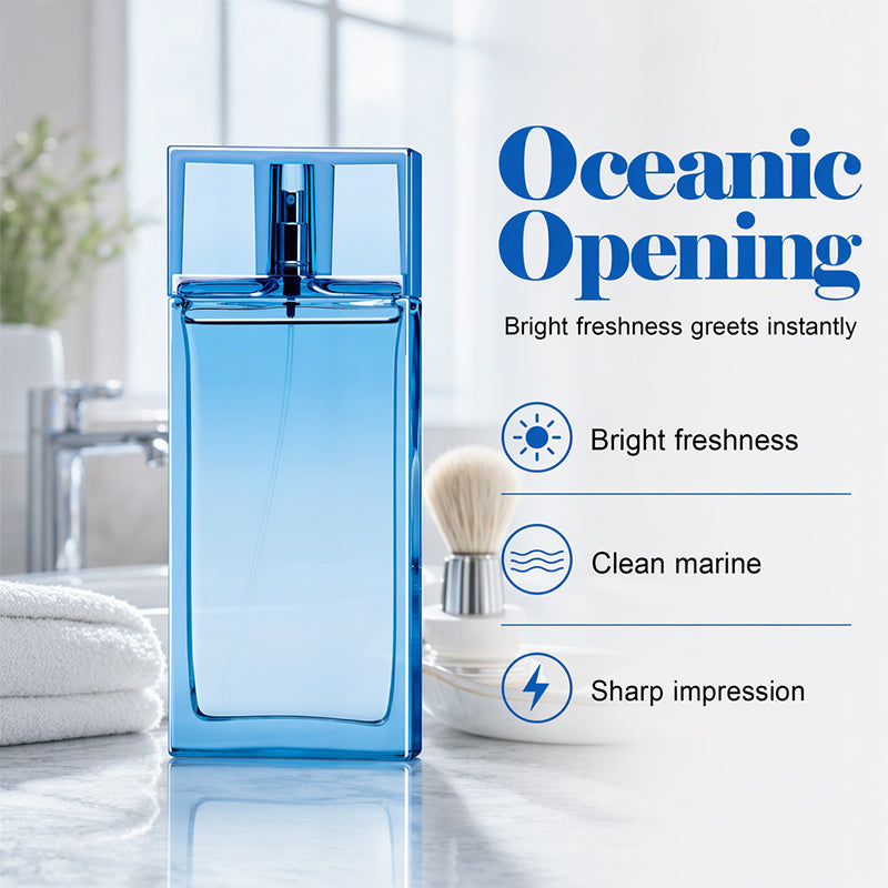 🧴50% OFF NOW ! 🌊Men Woody Aquatic Eau de Parfum 90ml – long-lasting citrus woody scent, elegant masculine aroma, luxury gift packaging, daily dating wear. Male daily fragrance essential!