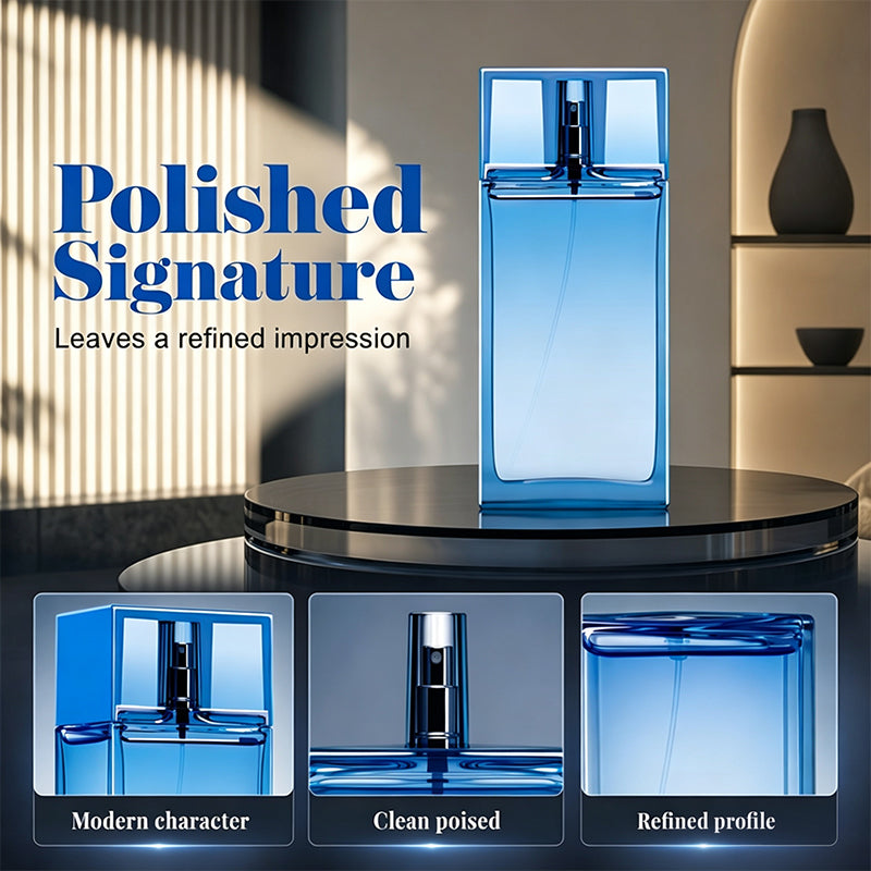 🧴50% OFF NOW ! 🌊Men Woody Aquatic Eau de Parfum 90ml – long-lasting citrus woody scent, elegant masculine aroma, luxury gift packaging, daily dating wear. Male daily fragrance essential!