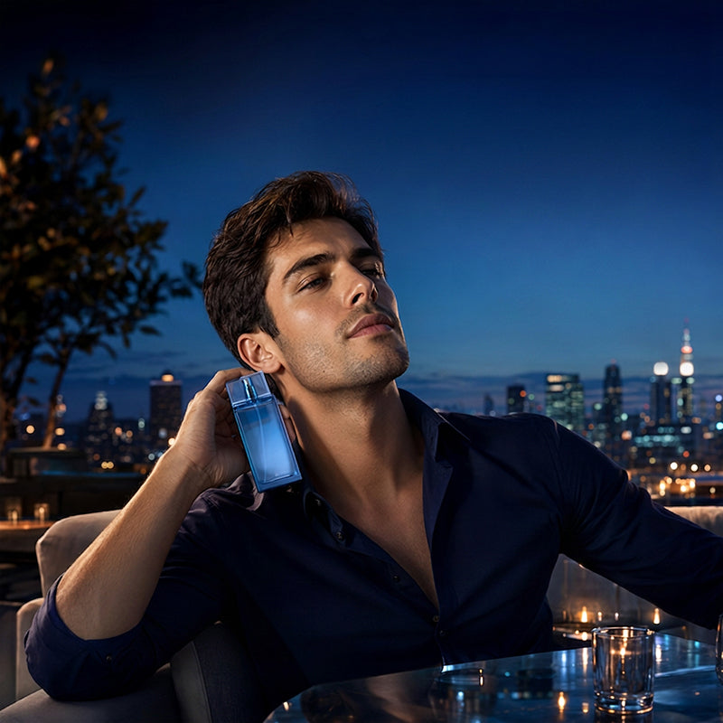 🧴50% OFF NOW ! 🌊Men Woody Aquatic Eau de Parfum 90ml – long-lasting citrus woody scent, elegant masculine aroma, luxury gift packaging, daily dating wear. Male daily fragrance essential!