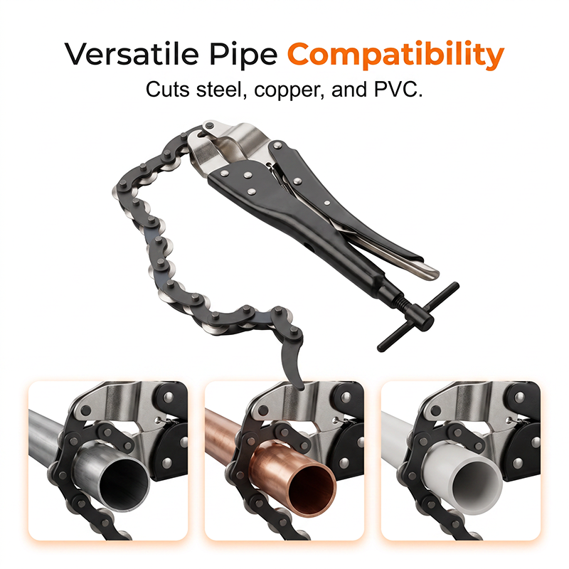 Heavy Duty Exhaust Pipe Chain Cutter Pliers