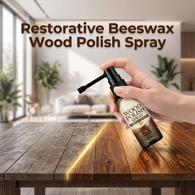 🔥Limited time 50% off！✨️Refresh your wooden furniture！Natural Beeswax Wood Polish Spray