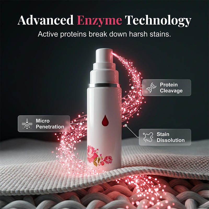 🔥Limited Time Offer ✨️Buy 3 Get 2 Free！👱‍♀️Female-friendly！🩸Prevent awkward moments！Fast Blood Stain Remover