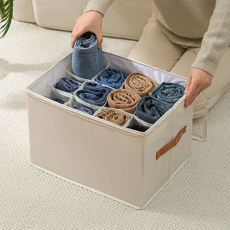 ⏰🔥LIMITED TIME 50% OFF! 👟 Fabric Shoe Organizer Storage Box – Foldable, Large Capacity, Dustproof & Breathable for Closet & Bedroom 🧺✨