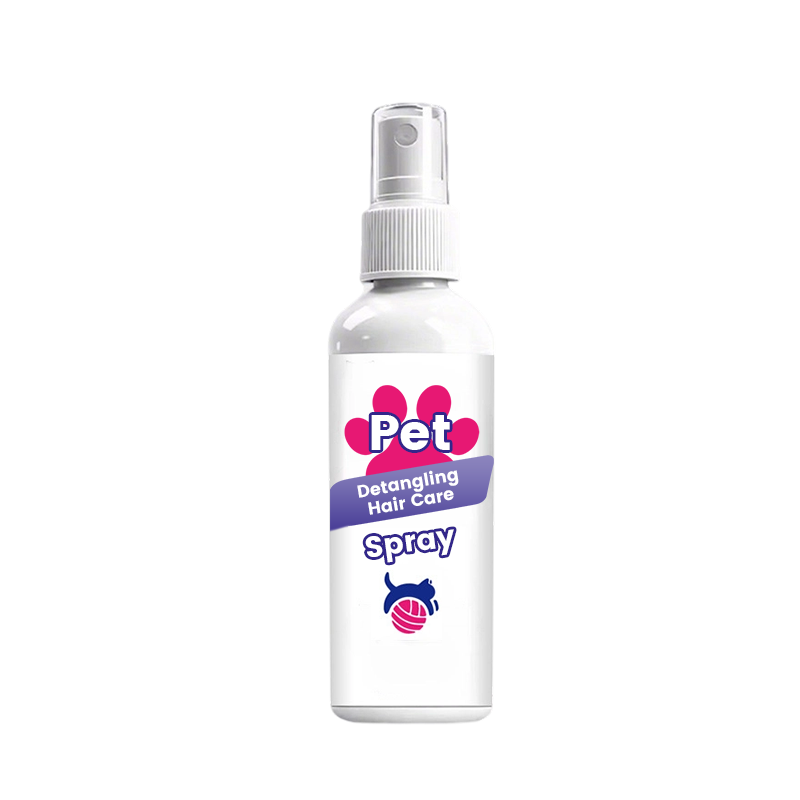 🐶50% OFF NOW! Instant Pet Detangling Hair Care Spray – Knot Remover Silky Finish Quick Dry Fur Detangler, No Rinse Grooming Spray for Dogs & Cats Long Short Hair Daily Grooming