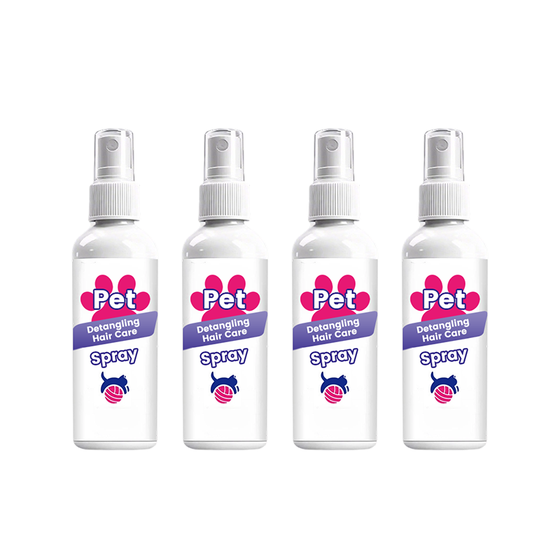 🐶50% OFF NOW! Instant Pet Detangling Hair Care Spray – Knot Remover Silky Finish Quick Dry Fur Detangler, No Rinse Grooming Spray for Dogs & Cats Long Short Hair Daily Grooming