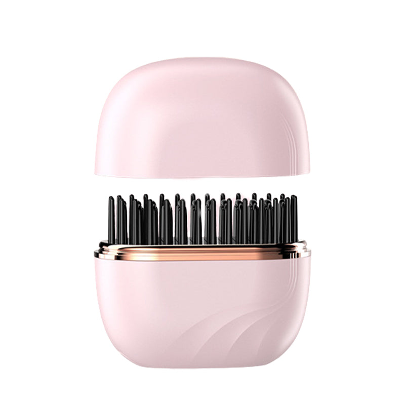 ✨️Limited time 50% off! 🔥Heats in 3 seconds 👱‍♀️style your hair anytime anywhere!Mini Cordless Hair Straightener Comb