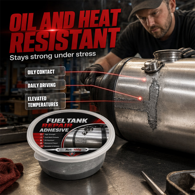 Limited Stock! 50% Off Hot Sale Ongoing📢Fuel Tank Repair Adhesive – Oil & Heat Resistant Sealant